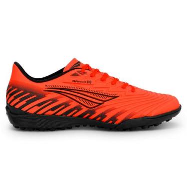 Imagem de Chuteira Society Penalty Bravo Y-3.0 Oficial Original, Vermelho, Preto