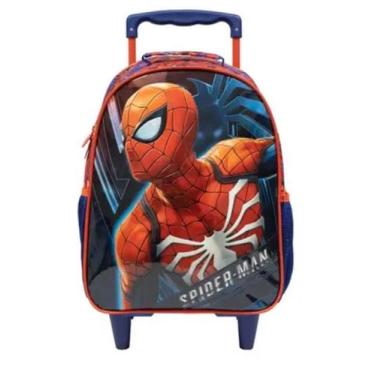 Imagem de Mochila de rodinha escolar spider man homem aranha  16  xeryus 10680, 