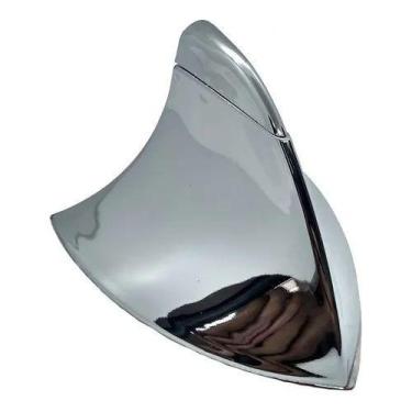 Imagem de Antena Shark Tubarao Decorativa Universal Cromada Para Carro - Shekpar