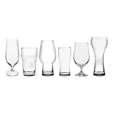 Imagem de Jogo 6 peças para cerveja Bierhaus em cristal ecologico Bohemia