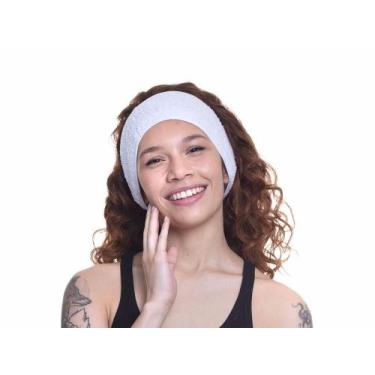 Imagem de Faixa para Cabelo - Atoalhada com tiras autocolantes - Santa Clara, Br