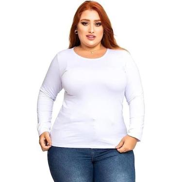 Imagem de Blusinha femina isabelle fashion segunda pele manga longa 0060 0061, B