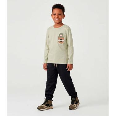 Imagem de Conjunto Infantil Menino Meia Estação Keki Boys Bege