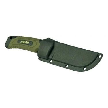 Imagem de Faca Hawapi Verde Aço Inox 420 com Bainha