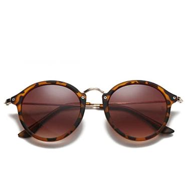 Imagem de Retro Round Sunglasses Women Vintage Designer Female Glasses Luxury Circle Shades Sunglasses UV400,C4,china