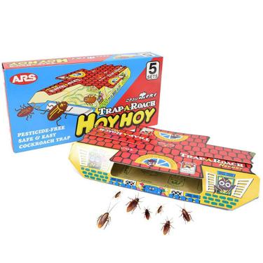 Imagem de Armadilha Atóxica Pega Baratas Trap A Roach Com 5 Unidades