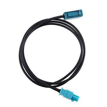 Imagem de Adaptador de antena Fakra-Z macho para fêmea de plástico 3,28FT para GPS GSM