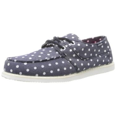 Imagem de Osiris Iate Feminino - W, Jeans/Branco/Dot, 5