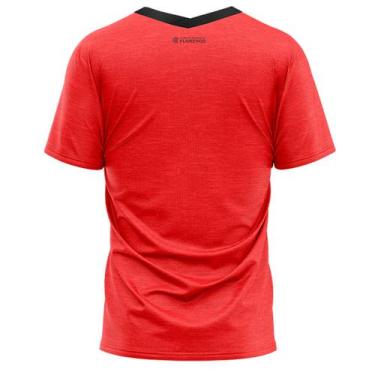Imagem de Camiseta Braziline Graphite Flamengo Infantil - Vermelho