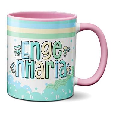 Imagem de Caneca Engenheiro Profissional Presente Engenharia (Rosa)