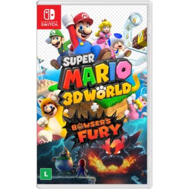 Imagem de Nintendo, Jogo, Super Mario 3D World + Bowser's Fury, Nintendo Switch, Multijogador Disponível