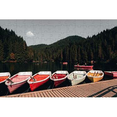 Imagem de Quebra-Cabeça Cognitivo Reabilitação para Idosos - Mundo - 40 peças - 2 Unidades