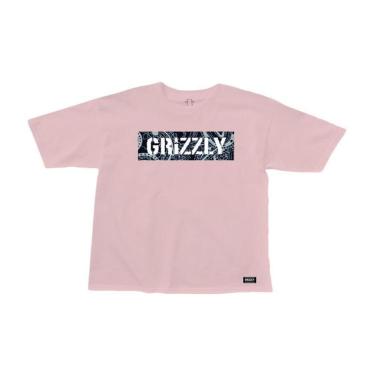 Imagem de Camiseta Grizzly Paisley Stamp Logo Rosa-Masculino
