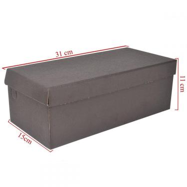 Imagem de Caixa Pequena Papelão Kraft Para Sapato 10 Un Embalagens 31cm x 15cm x 11cm