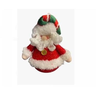 Imagem de Arvore De Natal Enfeite Boneco De Pano Papai Noel 22 Cm - Online