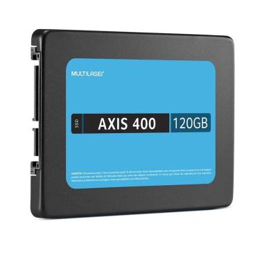 Imagem de Ssd de 120 gb Multilaser de 2,5 Polegadas axis 400 gravação 400 mb/s - SS101