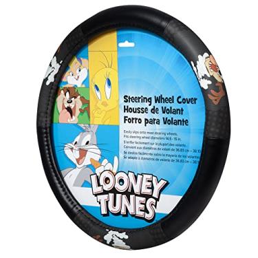Imagem de Plasticolor 006792R01 Looney Tunes Taz Tornado Speed Grip Capa de volante