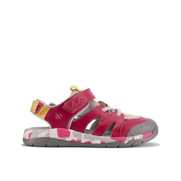 Imagem de Clarks Sandália feminina Steggy Roar K, Combinação rosa, 1 Big Kid
