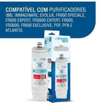 Imagem de Refil Purificador IBBL, Evolux, FR600, FRQ600, PFN, Atlanti - PLANETA 