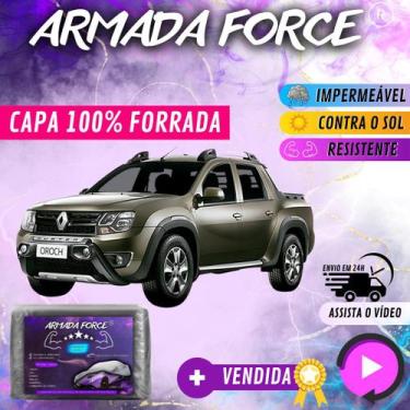 Imagem de Capa Cobrir Carro OROCH 100% Forrada Armada Force 100% Impermeável For