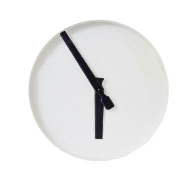 Imagem de Relógio de Parede Off White de Metal 25CM - Mai Home