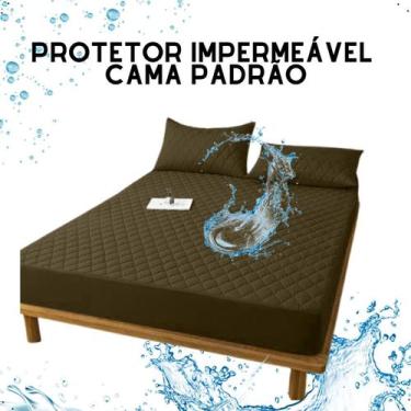 Imagem de Capa Protetora Colchao Casal Padrao Matelado Impermeável - RG Shops ca