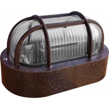 Imagem de Arandela Externa Tartaruga 19cm - Utron, Madeira