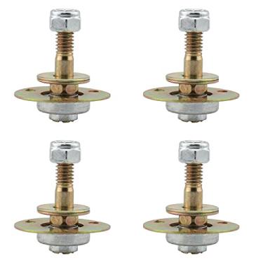 Imagem de DGHAOP 4 peças cadeira de balanço acessórios de rolamento de ferragens de móveis M8x45mm liga de zinco rolamento de cadeira de balanço peça de conexão de móveis encaixe de conexão