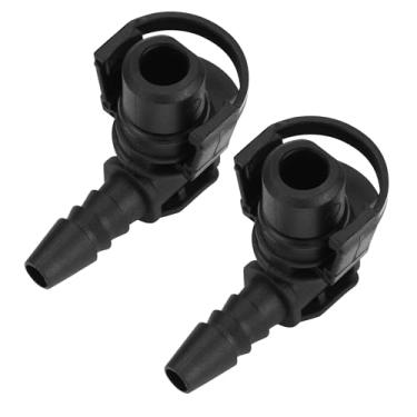 Imagem de 2 peças 55354565 válvula de aceleração termostato corpo aquecedor tubo de água conector de mangueira, peça de substituição # 55574685, 55569809, adequado para Chevrolet Cruze Sonic Trax Buick Encore