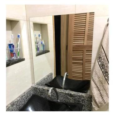 Imagem de Espelho de Parede Retangular para Decoração Banheiro, Quarto com Sala 