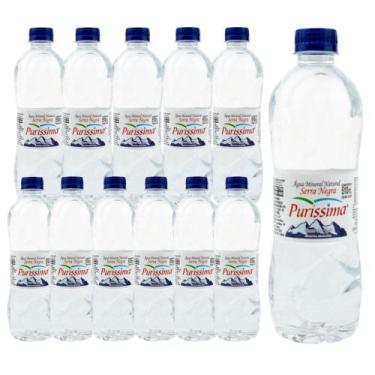 Imagem de Agua mineral Puríssima 510ml fardo com 12 unid s/gás - SERRA NEGRA PUR