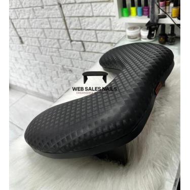 Imagem de Apoio de Mão / Punho Antebraço Delta Para Manicure Nails Designer BLAC