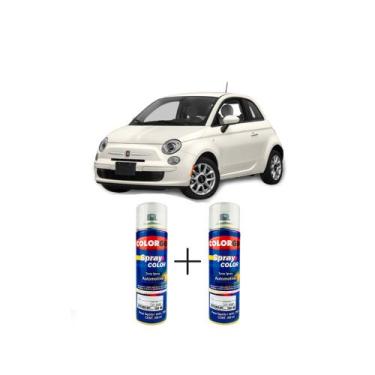 Imagem de Spray automotivo branco gioioso fiat + spray verniz 300ml - Sherwin Wi