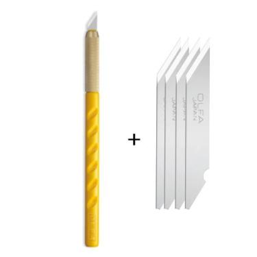 Imagem de Estilete de Precisão Especial Olfa com 5 Lâminas AK-1/5B