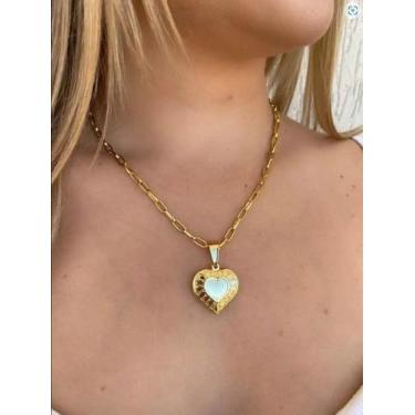 Imagem de Cordão Feminino + Pingente 6mm Tijolinho Banhado A Ouro 18k - ToJoia18