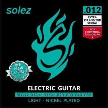 Imagem de Encordoamento Guitarra 0,12 SLG12 Solez