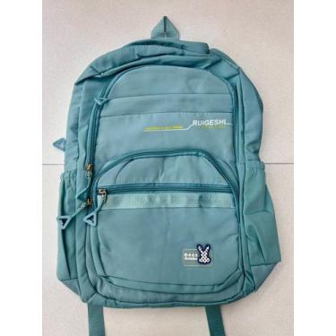 Imagem de Mochila Escolar Impermeável Casual Feminina Masculina Moda Coreana - U