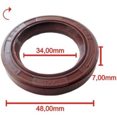 Imagem de Retentor Asia Motors Towner 1993 a 2007 BASTOS 1150108