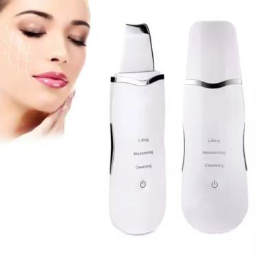 Imagem de Esfoliante Facial Ultrassônico Limpeza Profunda de Pele - LEATHER