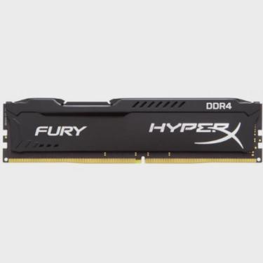 Imagem de Memória ram kingston hyperx fury DDR4 8GB 3200MHz - Preto