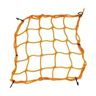 Imagem de Rede Elástica Aranha Para Moto Capacete 25x25cm Cores - IDEIA+PRO, Ama