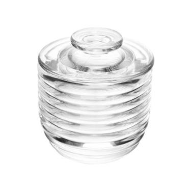 Imagem de Manteigueira Francesa de Vidro Colméia 9,5cm x 9,5cm x 10,5cm - Lyor