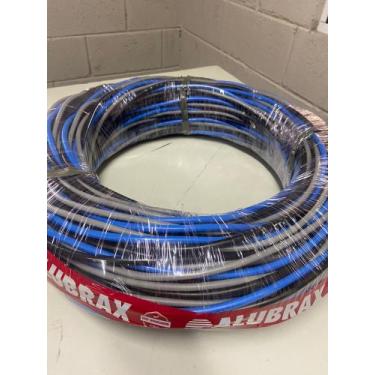 Imagem de Cabo de aluminio triplex isolado 25,0mm rolo de 100 metros - ALUBRAX