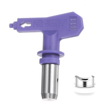 Imagem de BuiBettFu Pontas Reversíveis Para Pulverizador De Tinta Sem Ar, Bico Pulverização 311