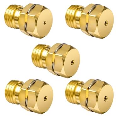 Imagem de 5 peças de substituição Burner Orifícios 316542414 para Frigidaire Fogão/Forno Lp Kit de Conversão