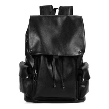 Imagem de Mochila de couro vintage universitária - alta qualidade (espanhol)