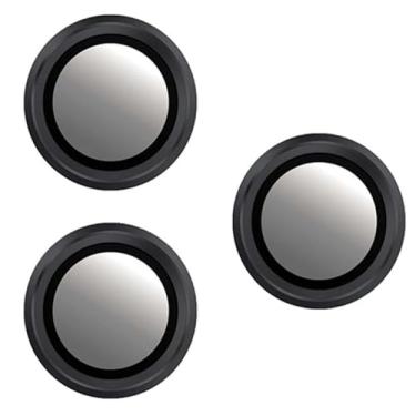 Imagem de Kit (03 PÇ) Película Protetora da Lente Câmera Lisa Para Realme C63 / Realme C61 (DOURADA)