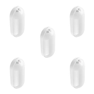 Imagem de Kit 5 Arandelas tartaruga sobrepor branca 8W 3000K LUMANTI