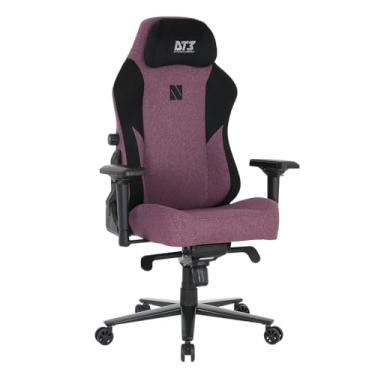 Imagem de Cadeira Gamer DT3 Nero, Revestimento com Tecido DT3 Max2Weave™, almofada magnética, apoio lombar integrado, braços 4D+, suporta até 140kg e altura máx. de 1,85m(Grape)