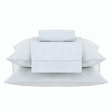 Imagem de Jogo Cama King Buddemeyer 180 Fios Basic Percalle Verde 021